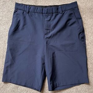 Mens Nike 10” Golf Shorts Size 32 Navy Blue